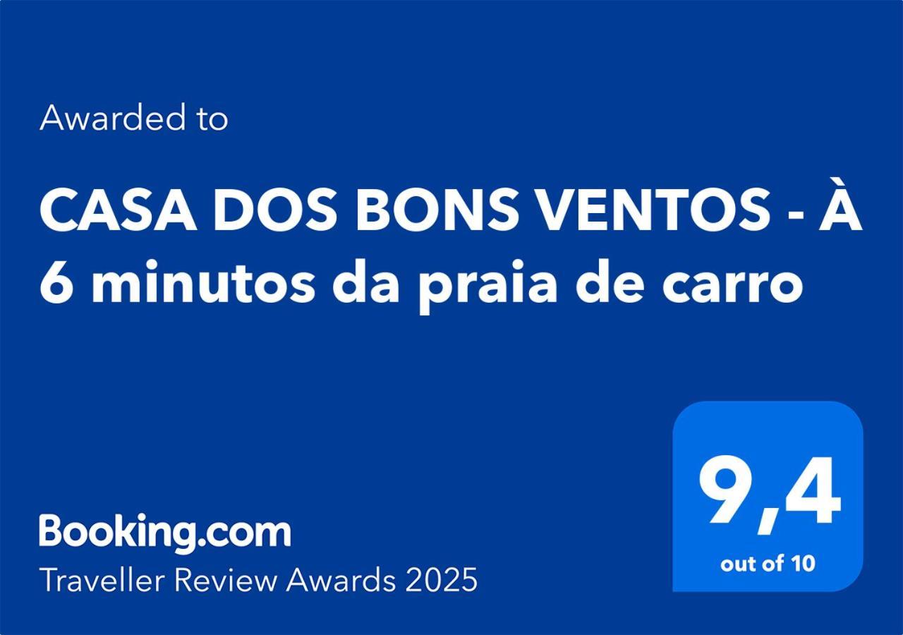 Casa Dos Bons Ventos - A 6 Minutos Da Praia De Carro Itaipuacu Bagian luar foto